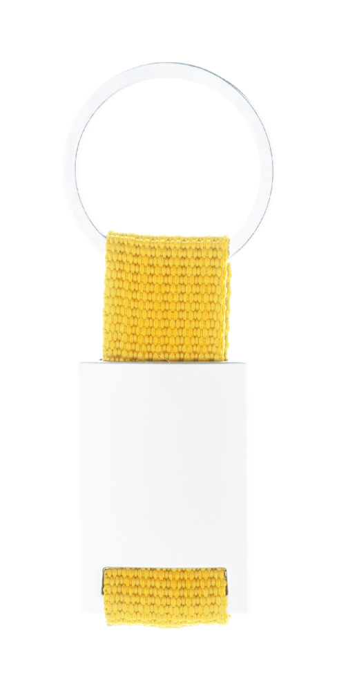 Poxil - Schlüsselanhänger - gelb/silber