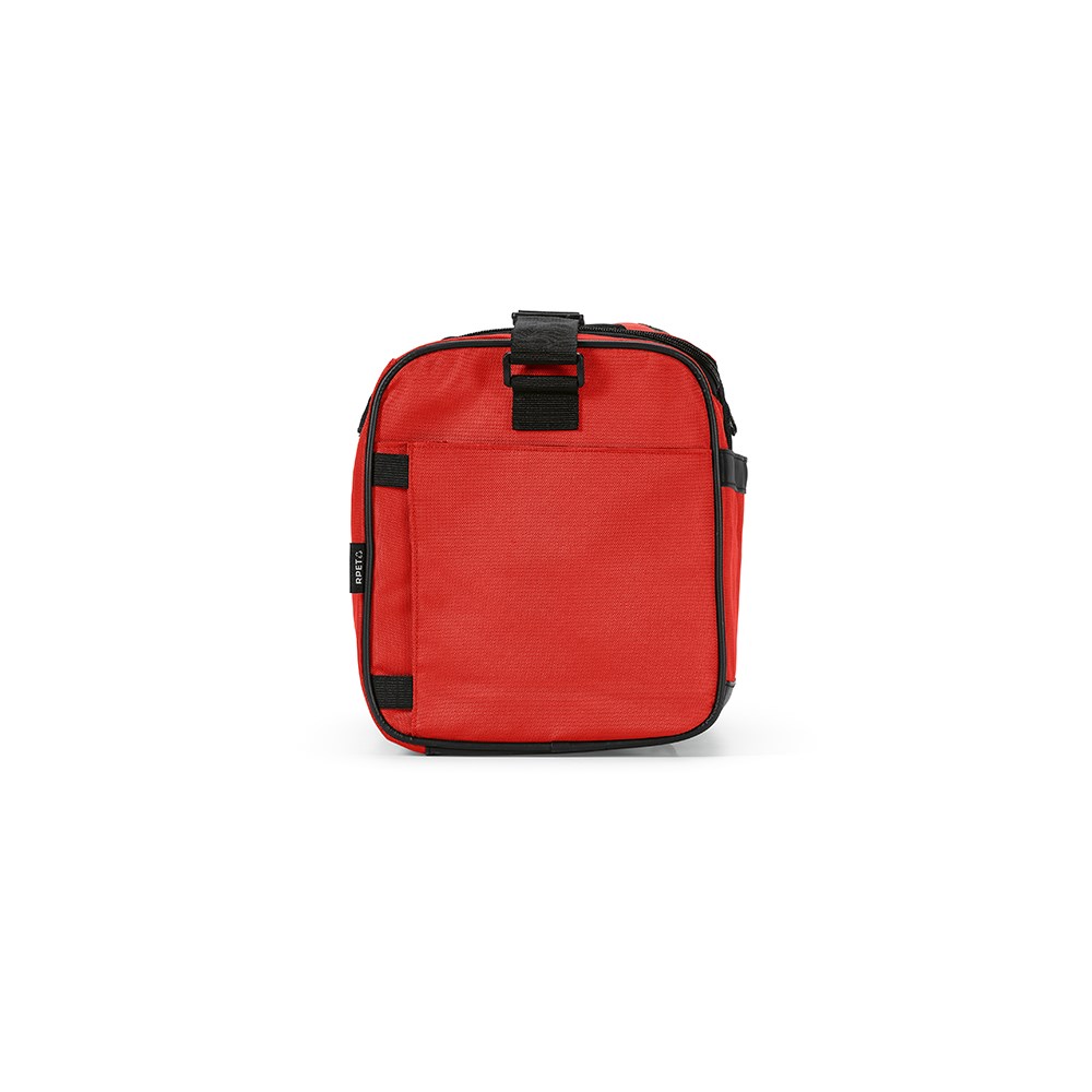 Sac sport São Paulo M 25L rPET, bandes réfléchissantes - Rouge