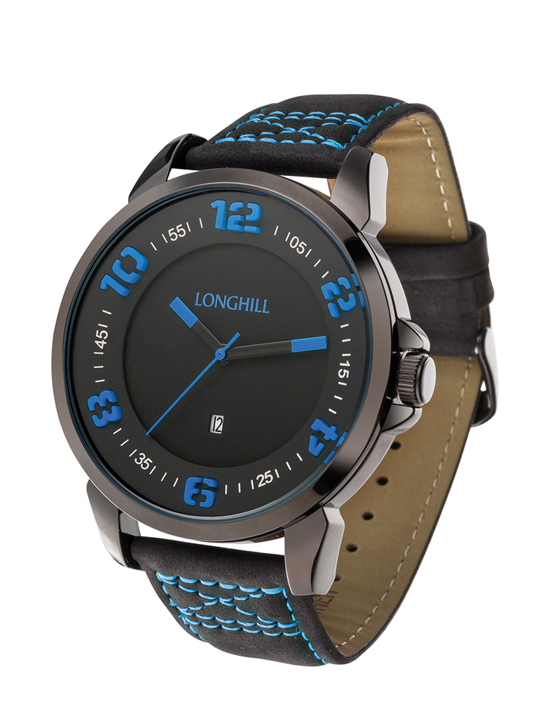 Metalluhr ERIK - blau