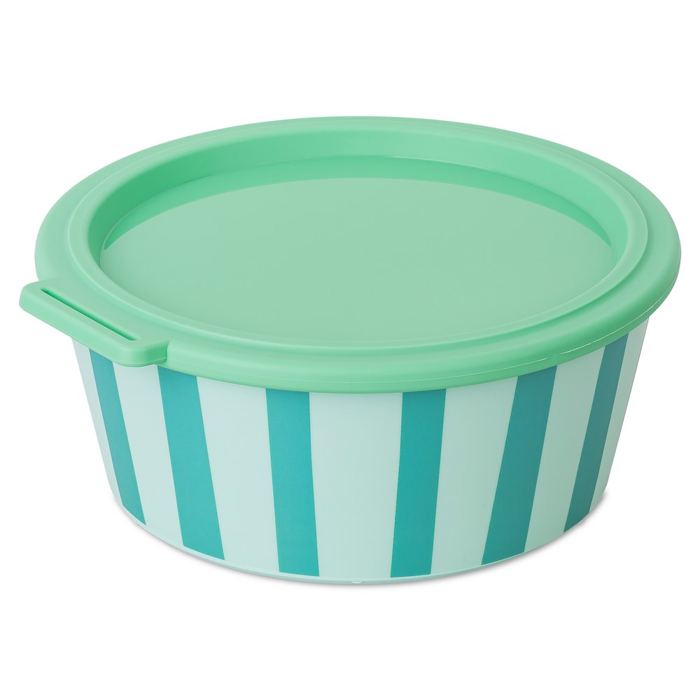 KOZIOL NORA BOX 1,3l STRIPES Schale 1,3l mit Deckel