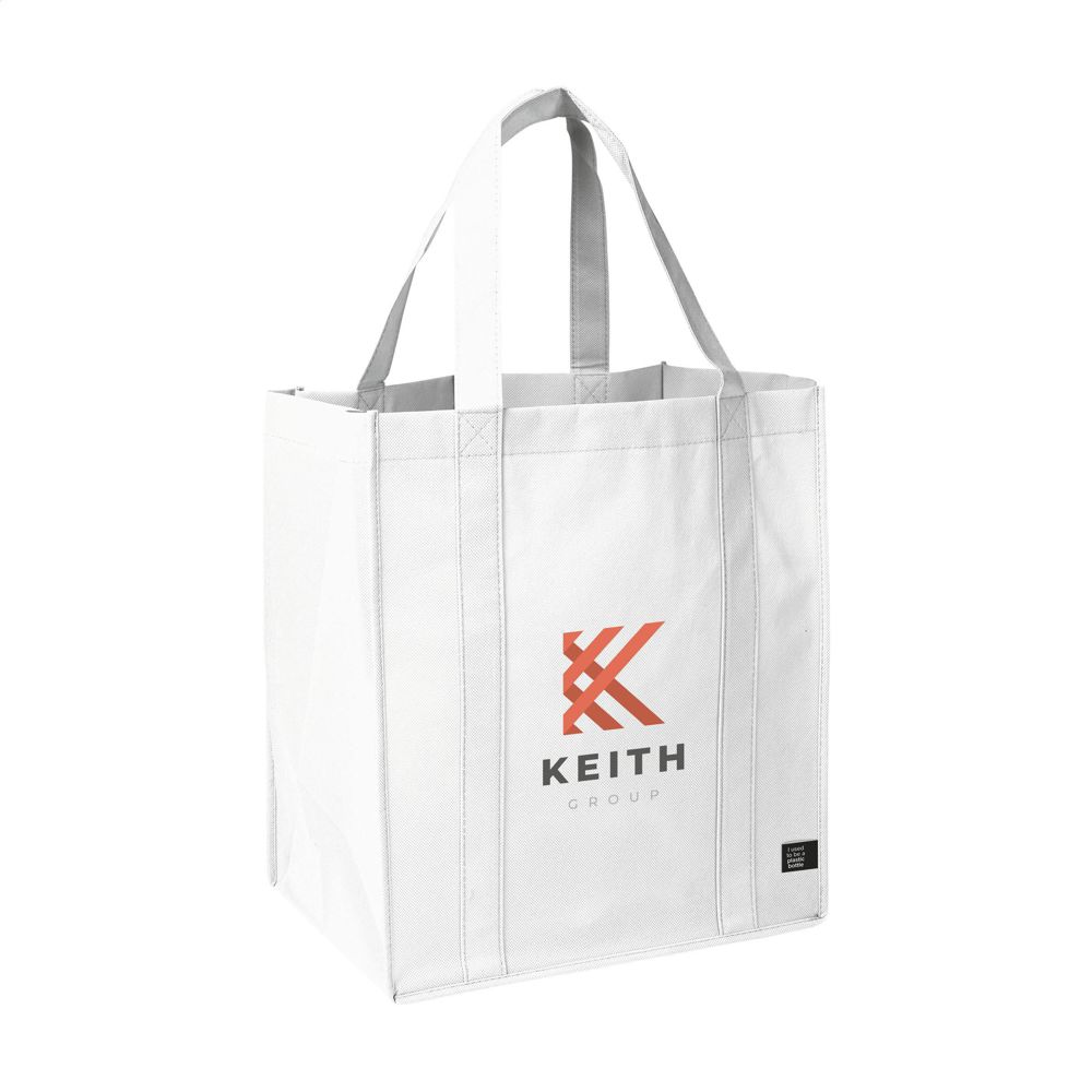 Shop XL GRS RPET (80 g/m²) sac shopping - blanc