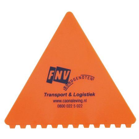 ALSEN Gratte-glace Triangle - Orange