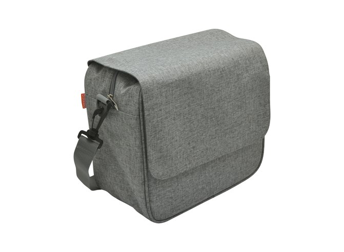 Besace à bento isotherme 'Hakone', gris chiné RPET