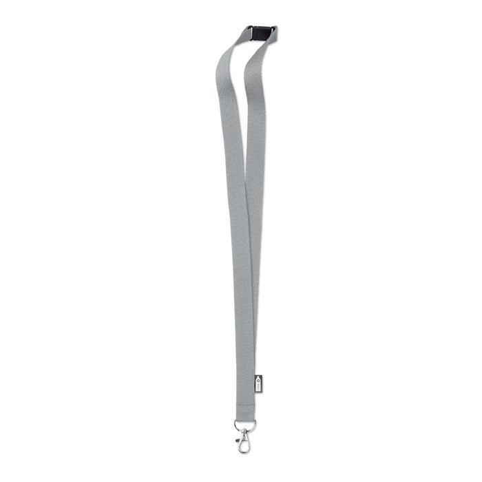 LANY RPET - Lanyard RPET 20mm - grau