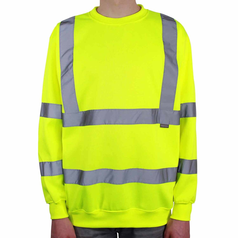 Warnschutz-Sweatshirt, SAFE TOUCH Warnschutz-Sweatshirt, SAFE TOUCH