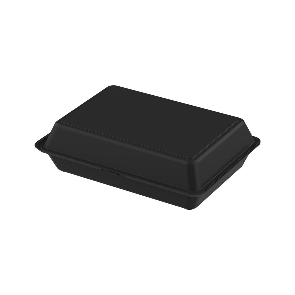 Menübox "ToGo" XL, ohne Trennstege - schwarz