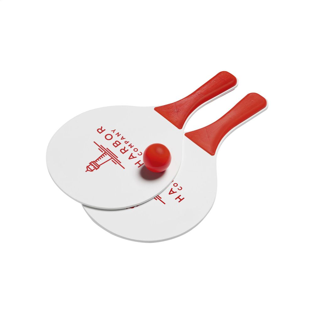 BeachTennis Small Size Strandspiel - rot (± PMS 1797C)