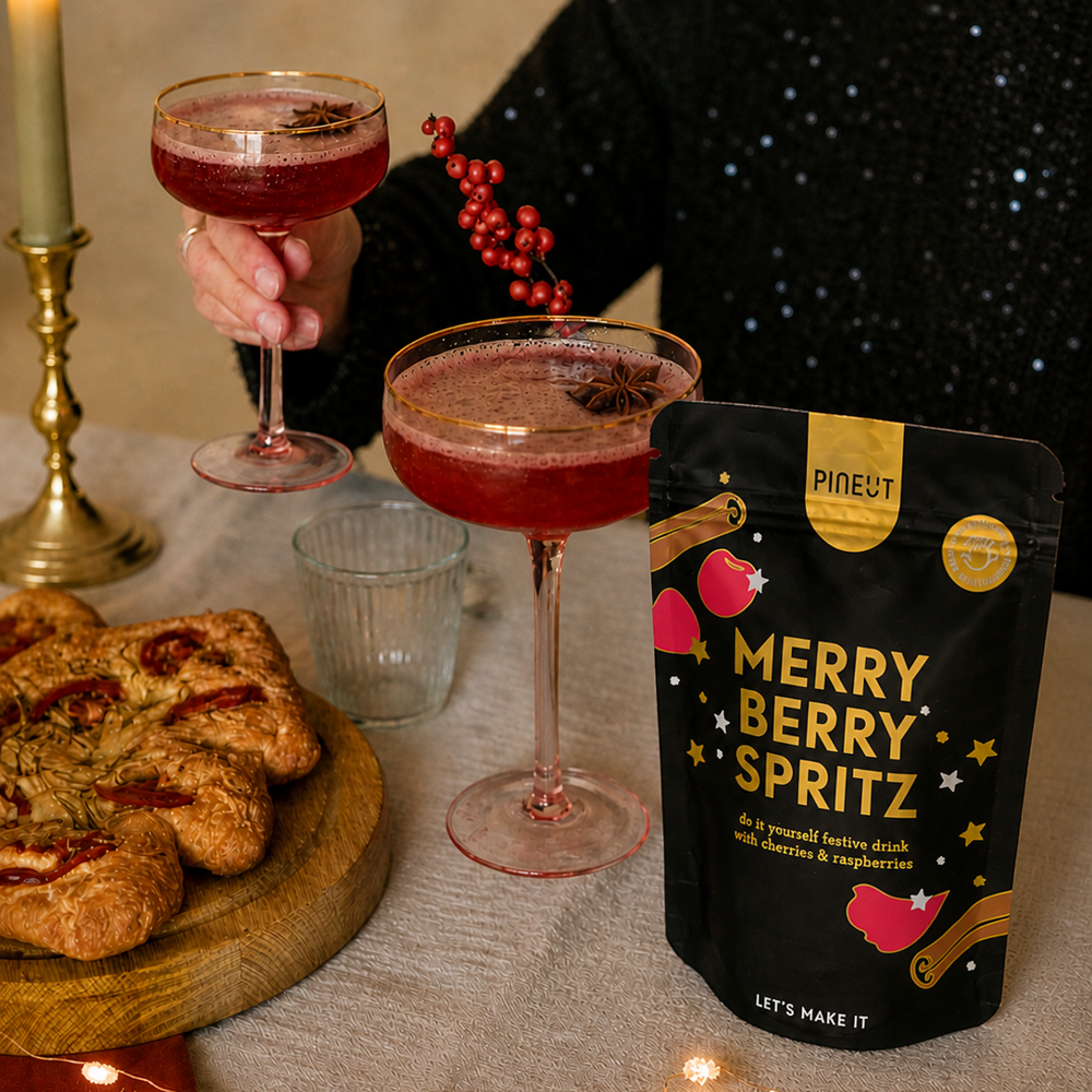 Holiday Special | Merry Berry Spritz Mocktail