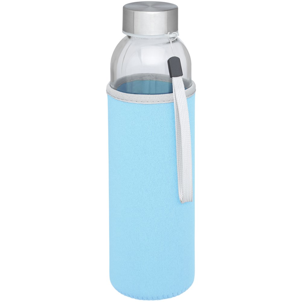 Bodhi 500 ml Glas-Sportflasche - hellblau