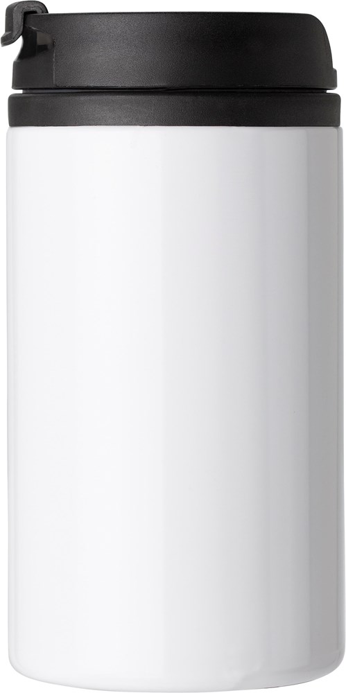 Isolierbecher (300 ml), auslaufsicher Gisela - Weiß