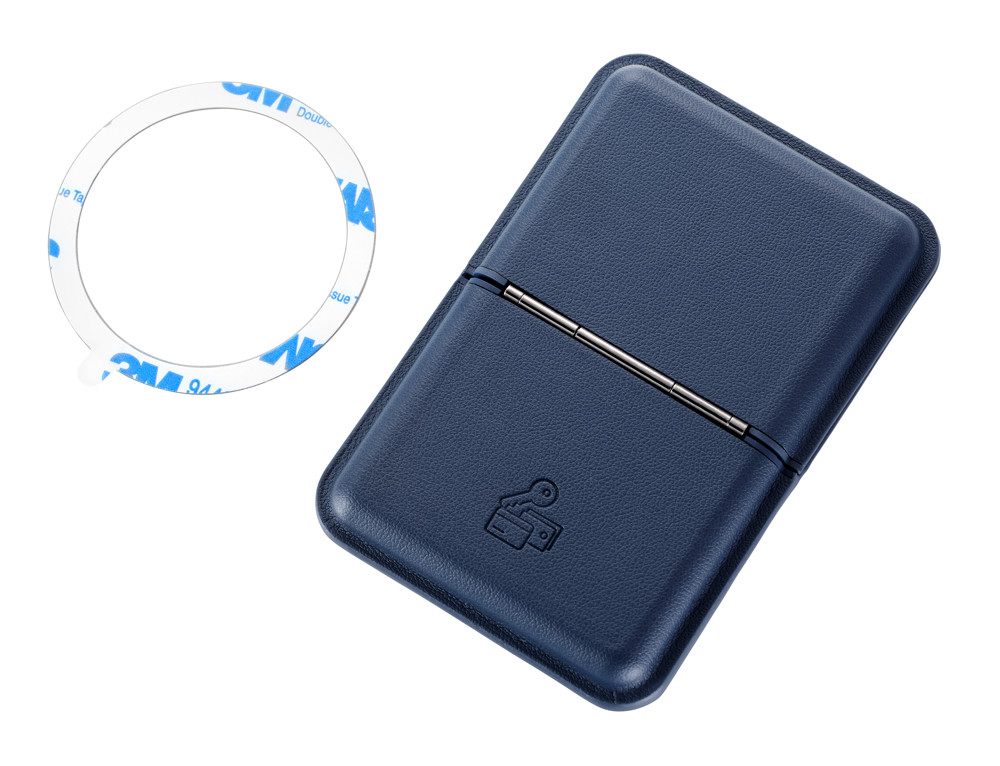 TROIKA Kartenetui MAGNETIC SAFE - dunkelblau