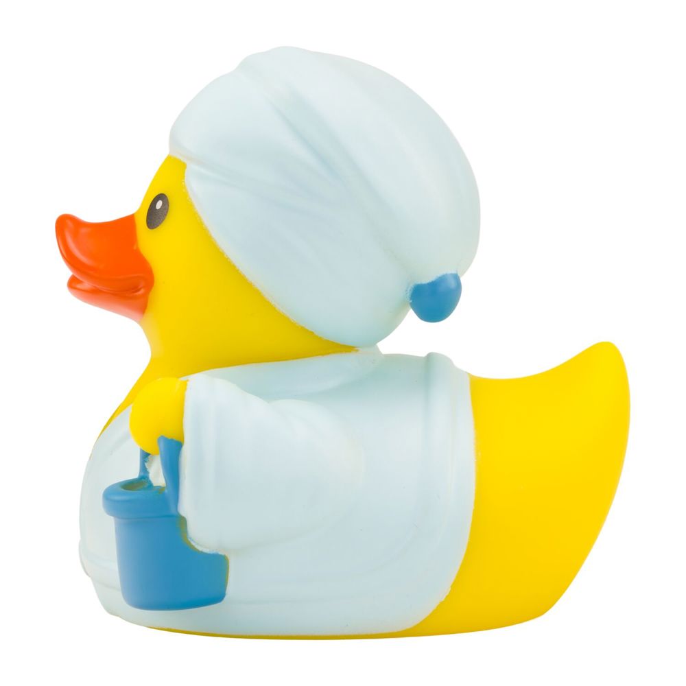 Werbeente Zacharias Zebra,ca. 8 cm