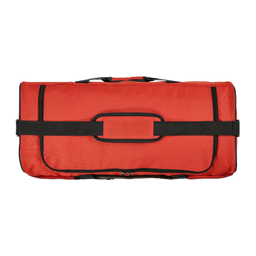 Sac sport São Paulo L 50L rPET, bandes réfléchissantes - Rouge