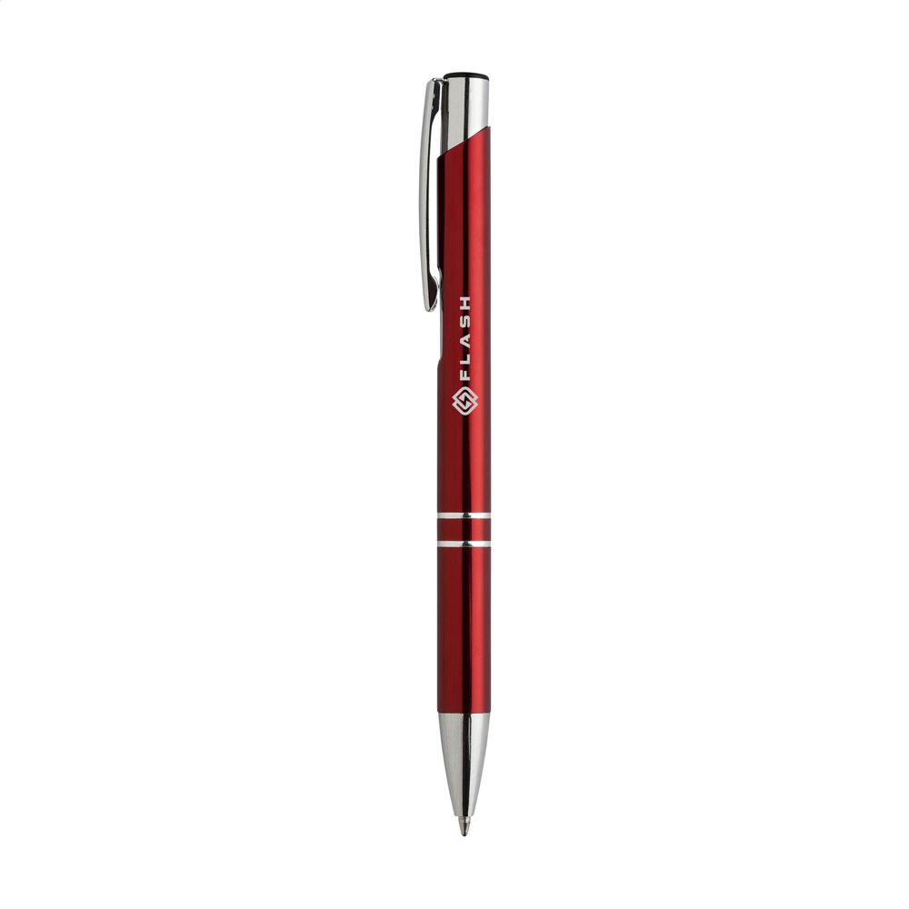 Ebony Shiny Kugelschreiber - rot (± PMS 1815C)