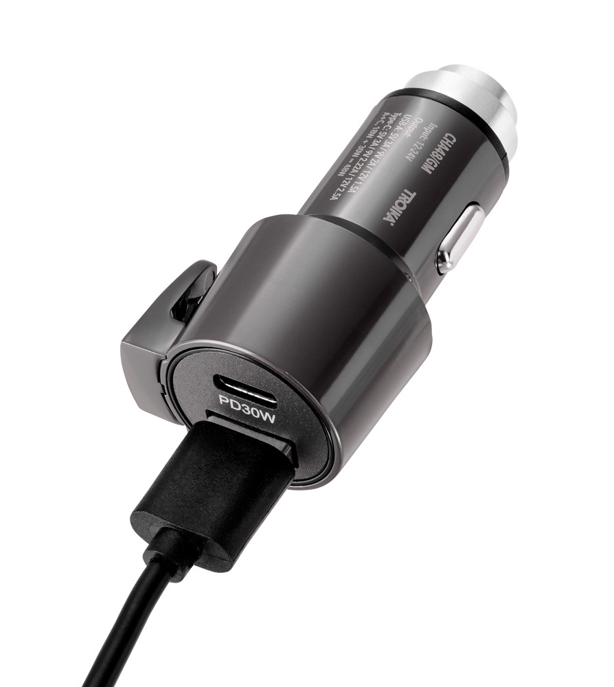 TROIKA Autoladestecker ROAD CHARGE 48