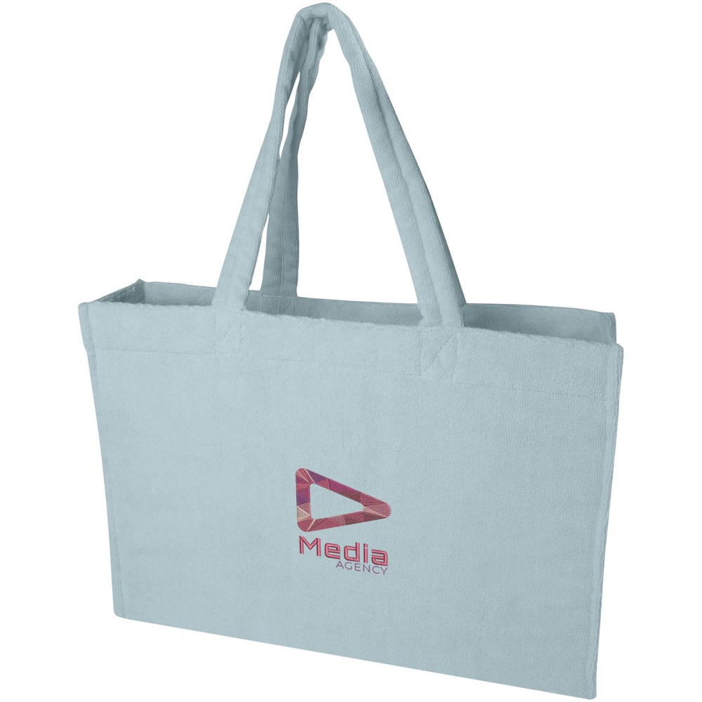 Sac shopping Siam en tissu éponge recyclé GRS de 13 L