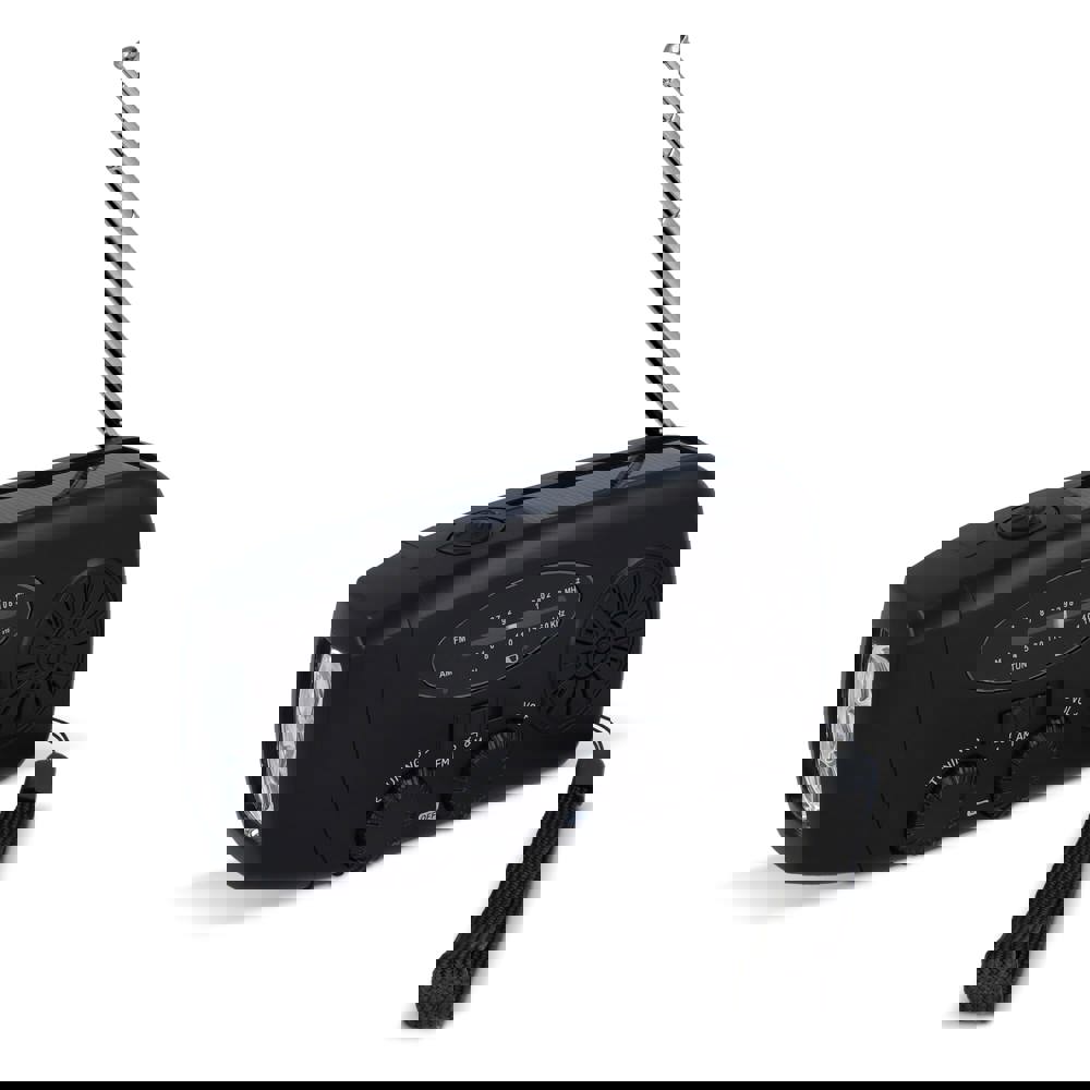 SafeSound Notfallradio mit Solar und Handaufzug