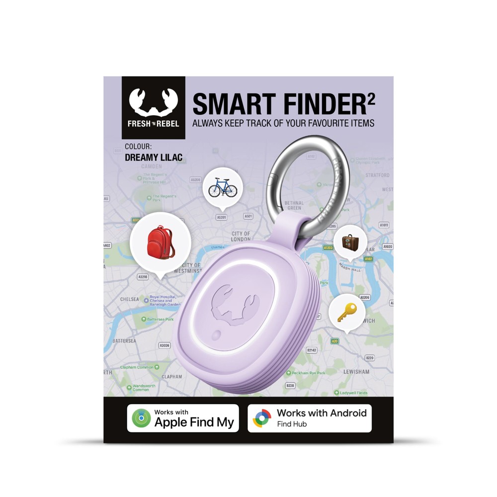 Fresh 'n Rebel Smart Finder 2 Tracker Bluetooth IPX7 résistant à l'eau