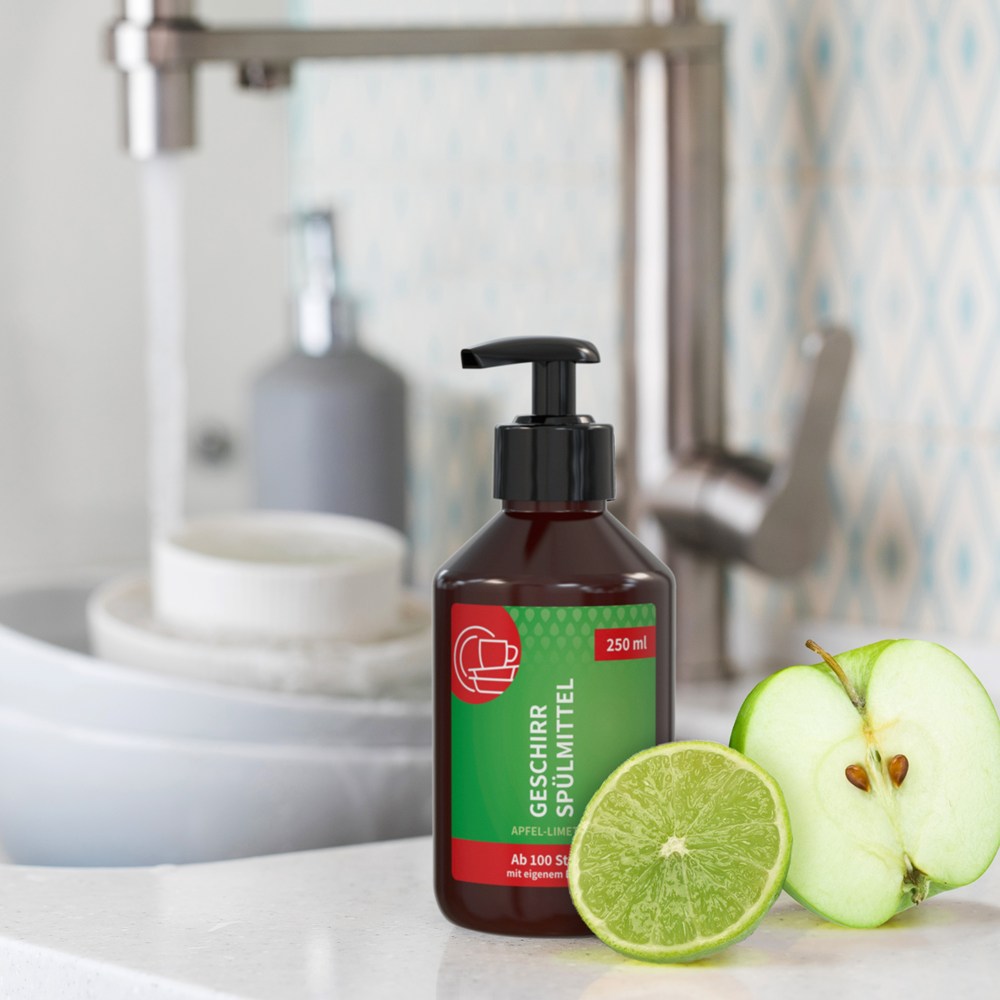 Hand-Geschirrspülmittel, 250 ml, Body Label (R-PET)