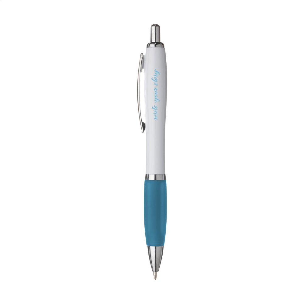 Athos White stylo - bleu clair (± PMS 314)