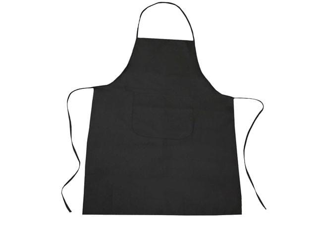 Promo Latzschürze 79x60 cm - Schwarz (Black) / Schwarz