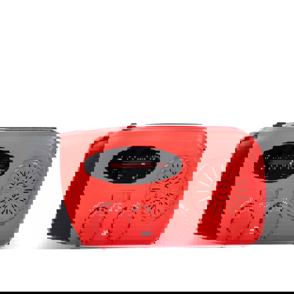 SafeSound Notfallradio mit Solar und Handaufzug