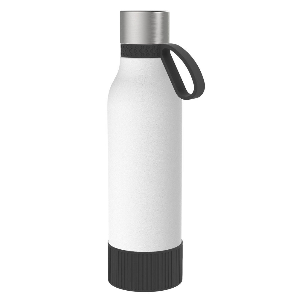 Thermotrinkflasche RETUMBLER-myNIZZA II 600 CERAMIC - schwarz, silber, weiß