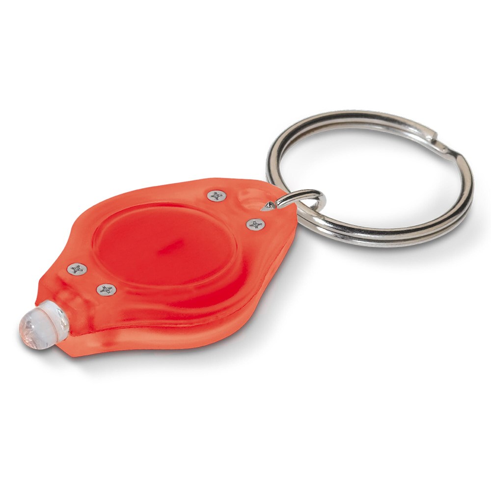 Schlüsselanhänger mit Mini-Taschenlampe