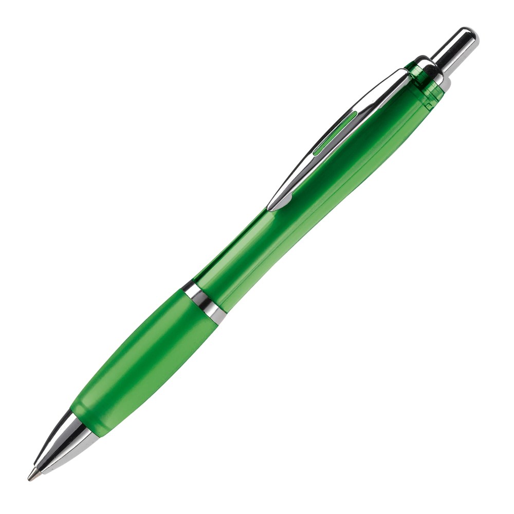 Stylo Hawaï transparent - Transparent / Vert