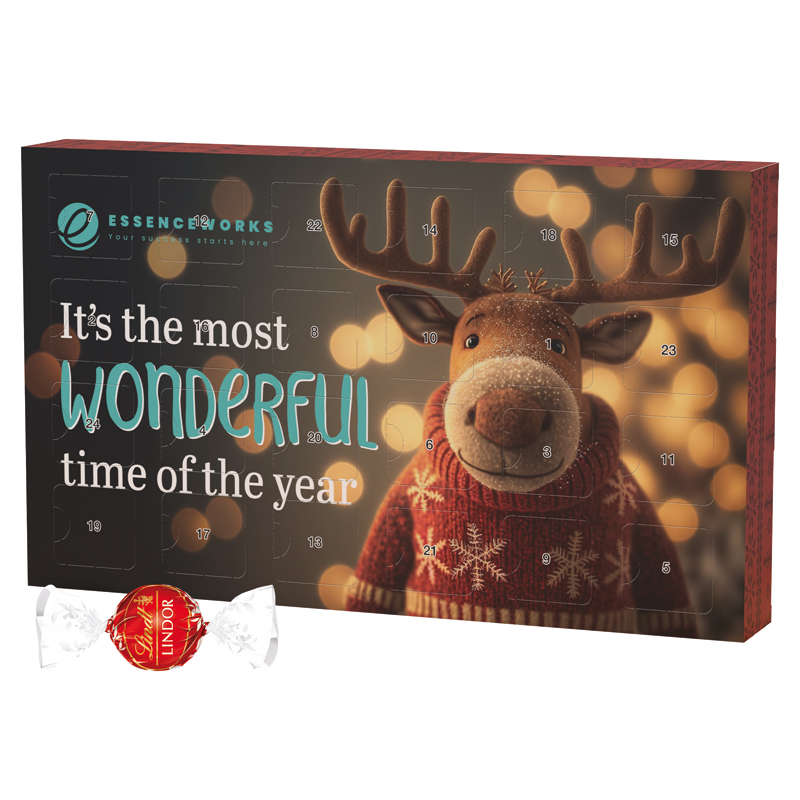 Adventskalender Eco L, LINDOR Milchkugeln