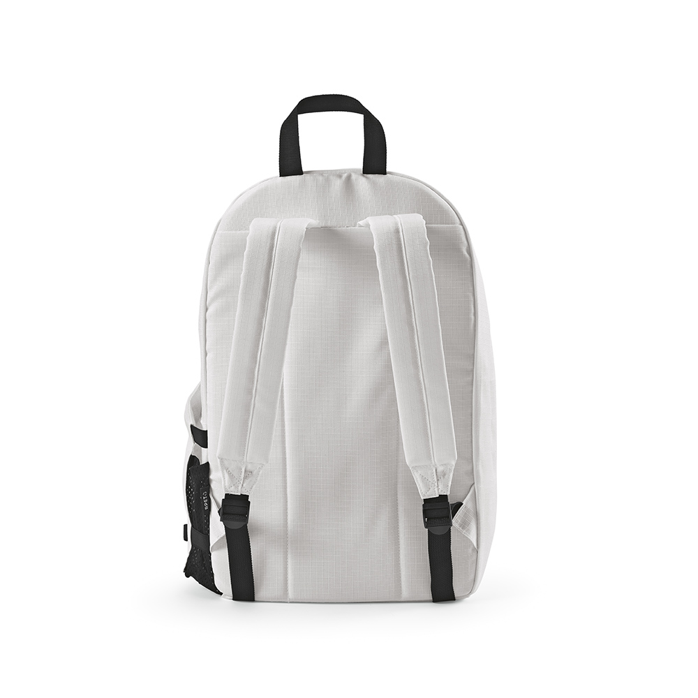 Sac à dos Tallinn 23L rPET ripstop. Poche ordinateur 17" - Blanc
