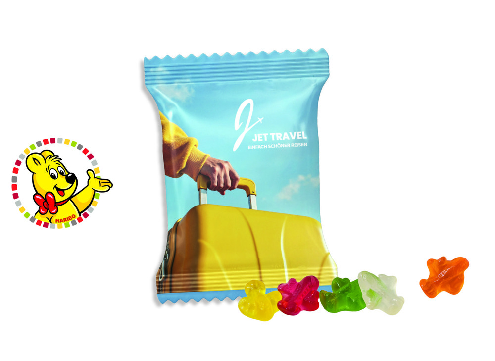 HARIBO Standardformen Werbetüte 6,5 g  ,  Inhalt:  HARIBO Flugzeuge