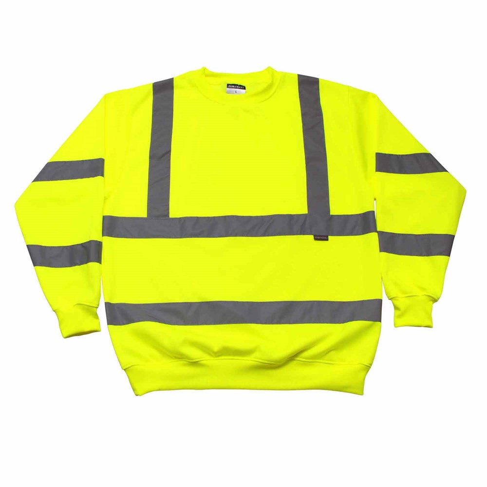 Warnschutz-Sweatshirt, SAFE TOUCH Warnschutz-Sweatshirt, SAFE TOUCH
