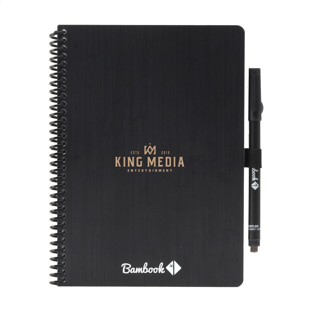 Bambook Classic Original Dot Grid Notebook A5 Notizbuch - schwarz
