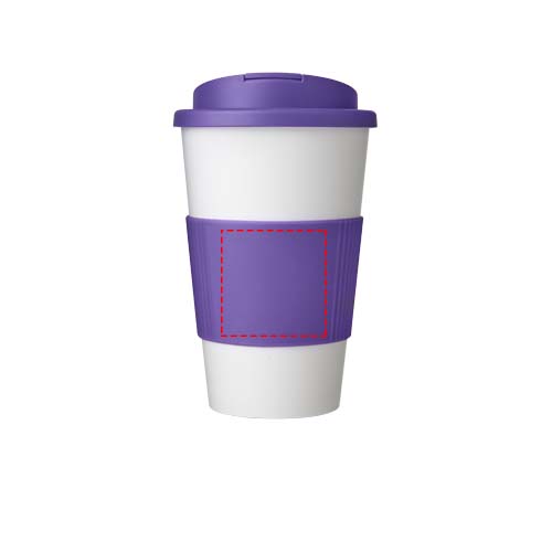 Americano® 350 ml Isolierbecher mit Schutzring & auslaufsicherem Schraubverschluss