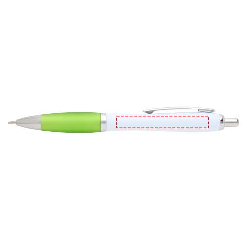 Nash Kugelschreiber aus recyceltem Kunststoff (schwarze Mine)