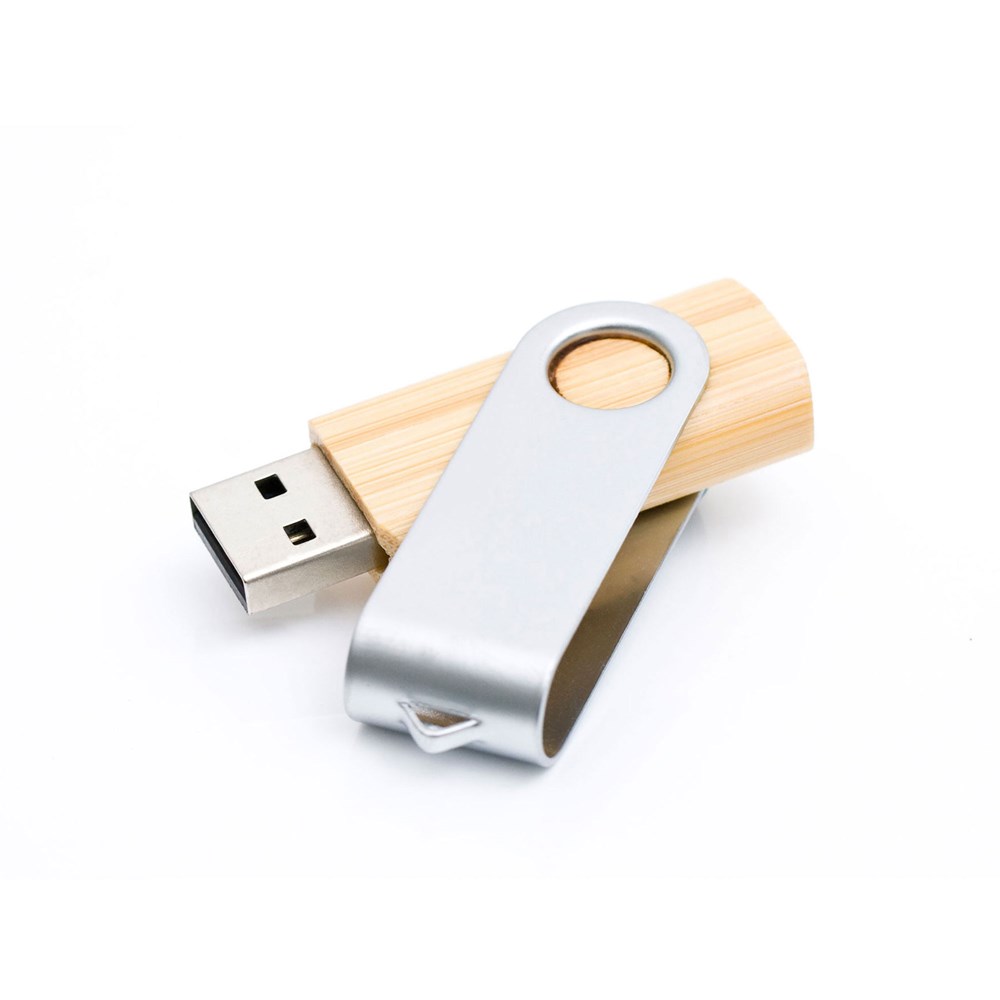 USB Stick Holz Swing 128 GBbambus dunkel