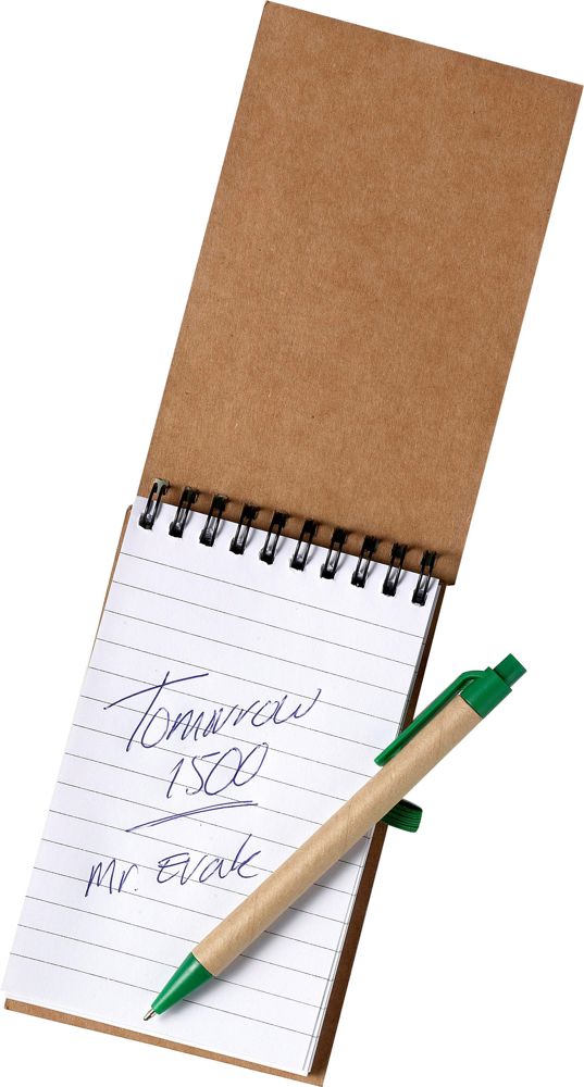 Notizbuch aus recyceltem Karton Emory