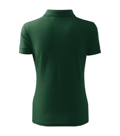 Polohemd Damen Pique Polo dark green