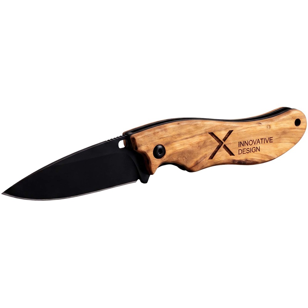 SCX.design T33 Klappmesser aus Olivenholz