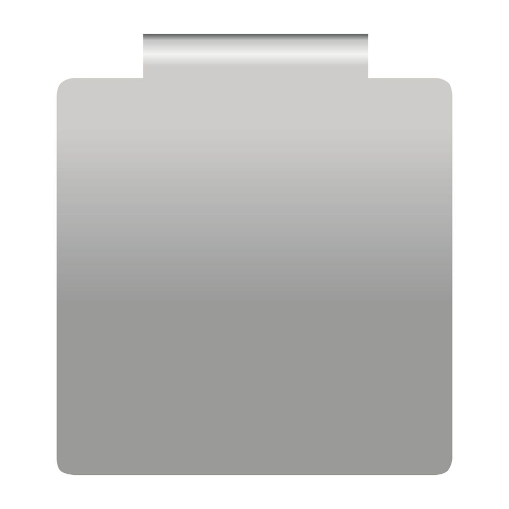 ROMINOX® Mehrweg-Büroklammer Shape Clip Variante G, idealer Mailingartikel für Dokumente, bis zu 18 Seiten Klemmkraft