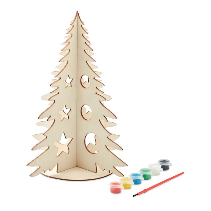 TREE AND PAINT - DIY Weihnachtsbaum aus Holz