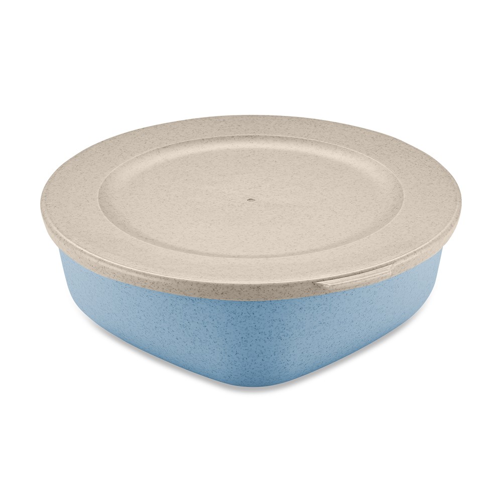 CONNECT BOX 1,3 Box mit Deckel 1,3l - nature flower blue