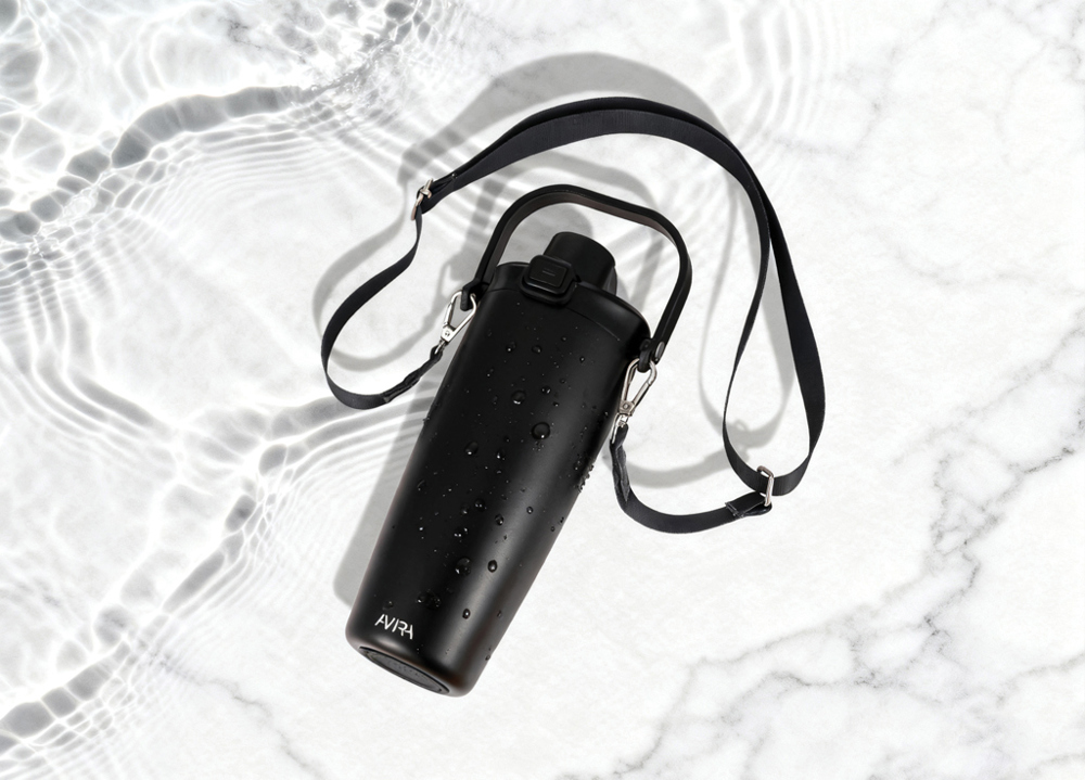 Avira Ayala Crossbody Duosip Becher aus RCS rec. Stahl