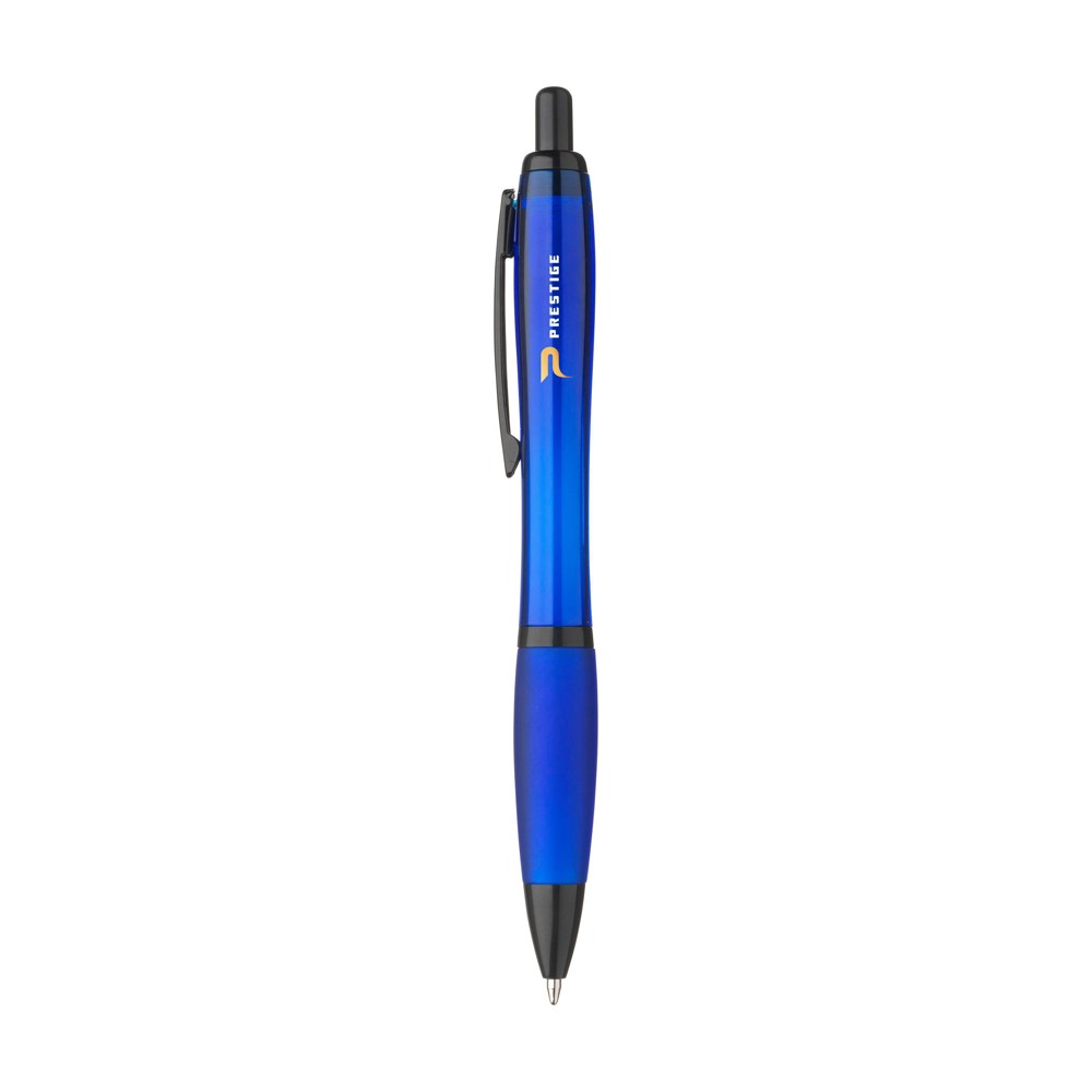 Athos TransBlack RCS Recycled ABS Kugelschreiber - Blau