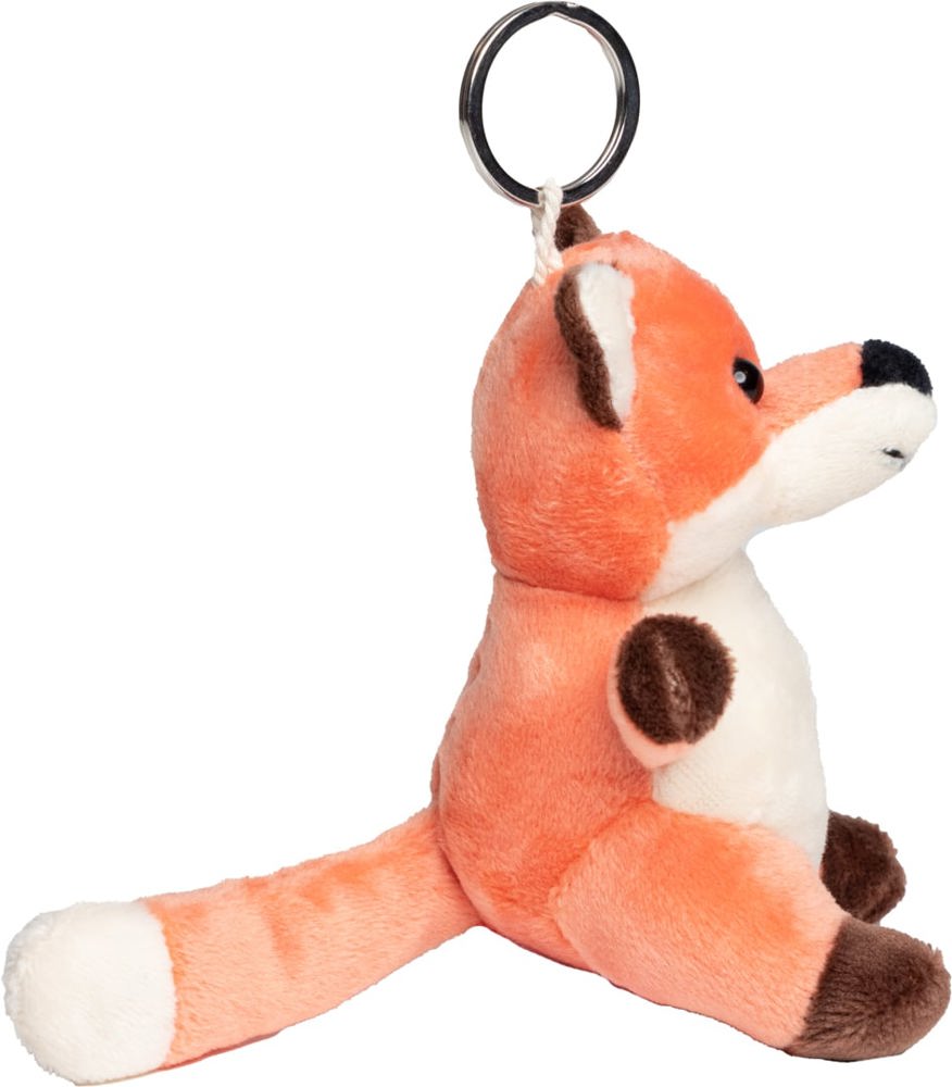 Schlüsselanhänger Fuchs, rotbraun, one size