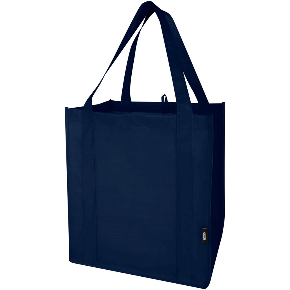 Liberty Tragetasche mit hartem Boden aus recyceltem GRS Non Woven 6 L - Navy