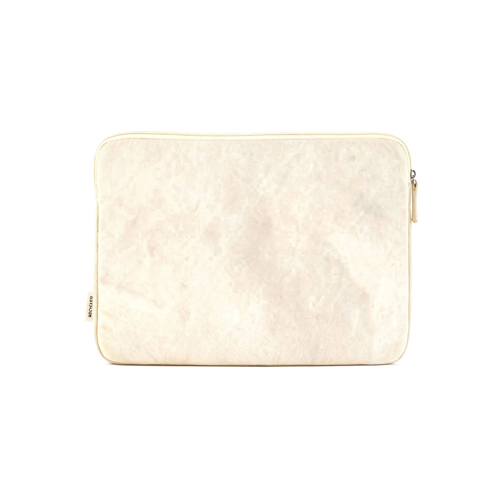 Dubai Laptop-Hülle aus recy. Baumwolle, 270g/m². Für Laptops bis 15,6" - Natur