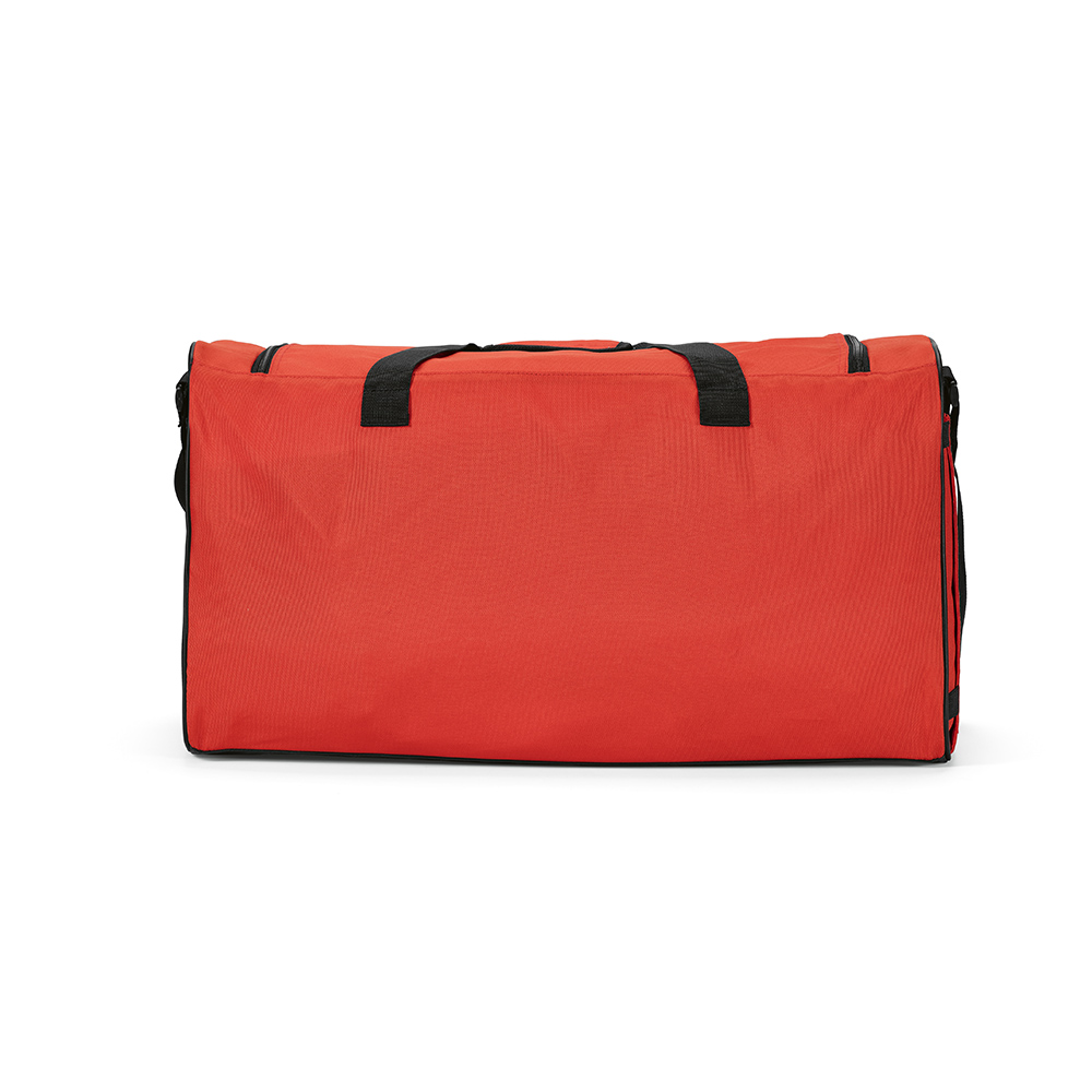 Sac sport São Paulo L 50L rPET, bandes réfléchissantes - Rouge