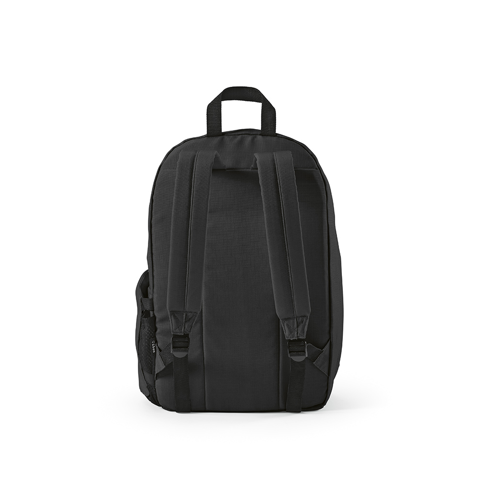 Sac à dos Tallinn 23L rPET ripstop. Poche ordinateur 17" - Noir